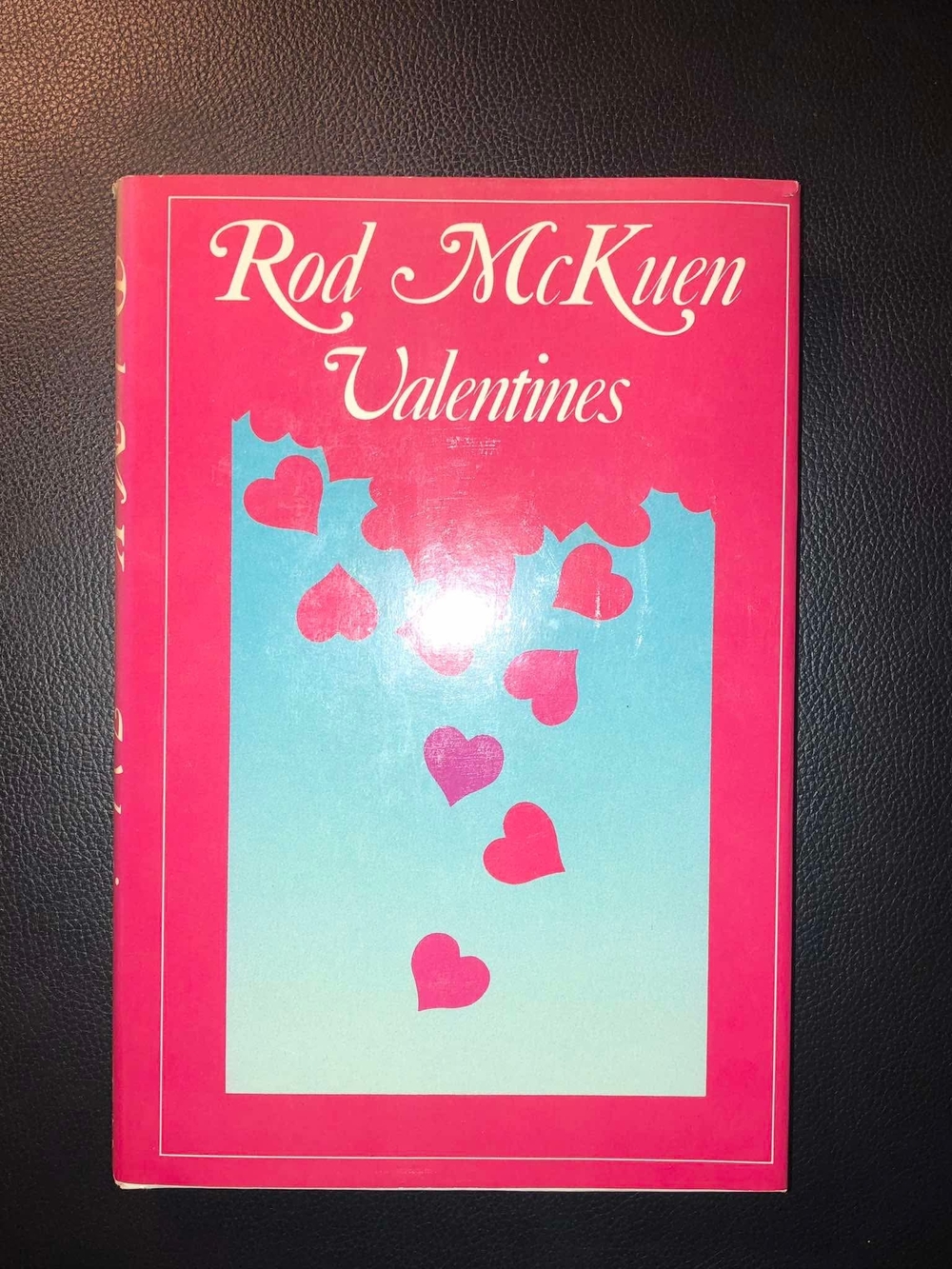 Rod McKuen Valentines Signed Paperback Poetry Love & Romance w/signature